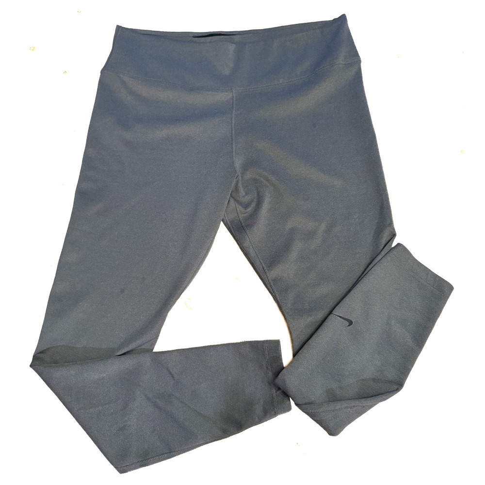 Nike Therma-FIT Gray Leggings Womens XL High Waisted Athletic